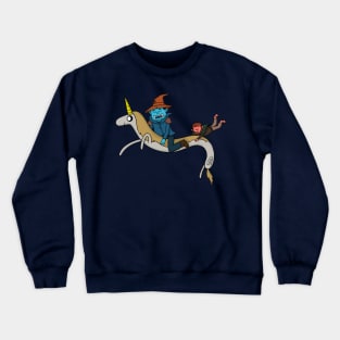 Gum Gum, Bart, and Boomba Crewneck Sweatshirt